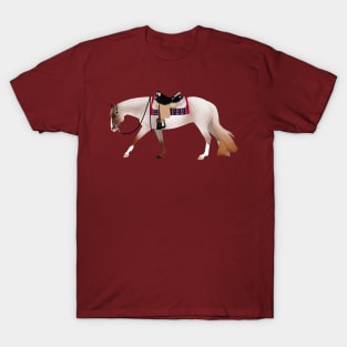 Red Roan Western Pleasure Horse - Equine Rampaige T-Shirt